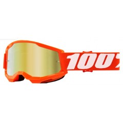 100% STRATA 2 JUNIOR MOTOKROS ZATEMNJENA OČALA ORANGE